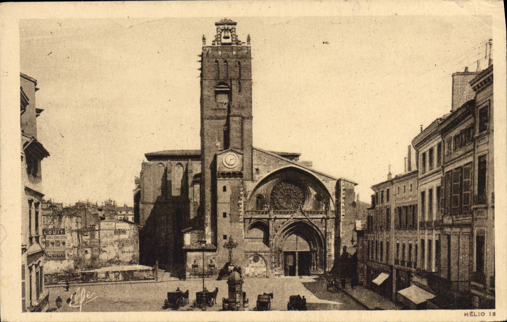 CPA Pyrenees Ocean Toulouse Cathedrale Ste Etienne 