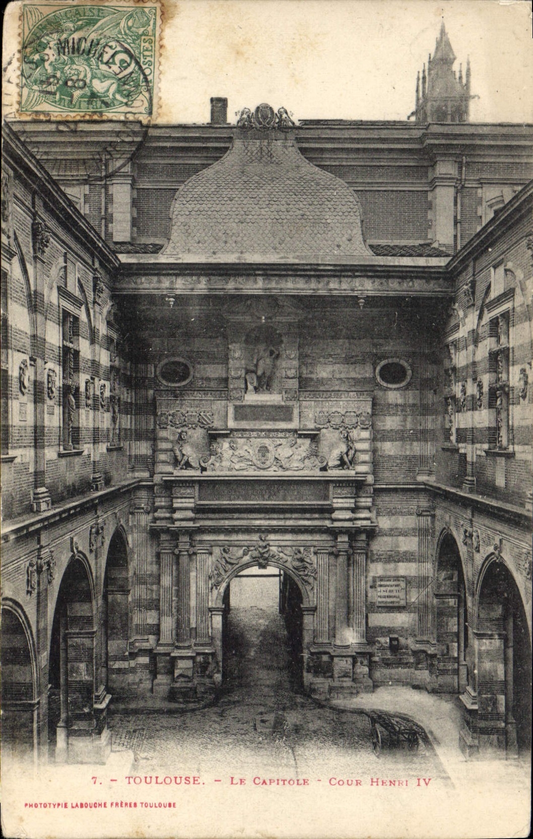CPA Toulouse le Capitole cour Henri IV 