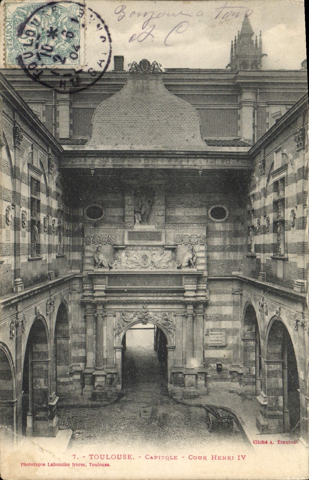 CPA Toulouse Capitole cour Henri IV 