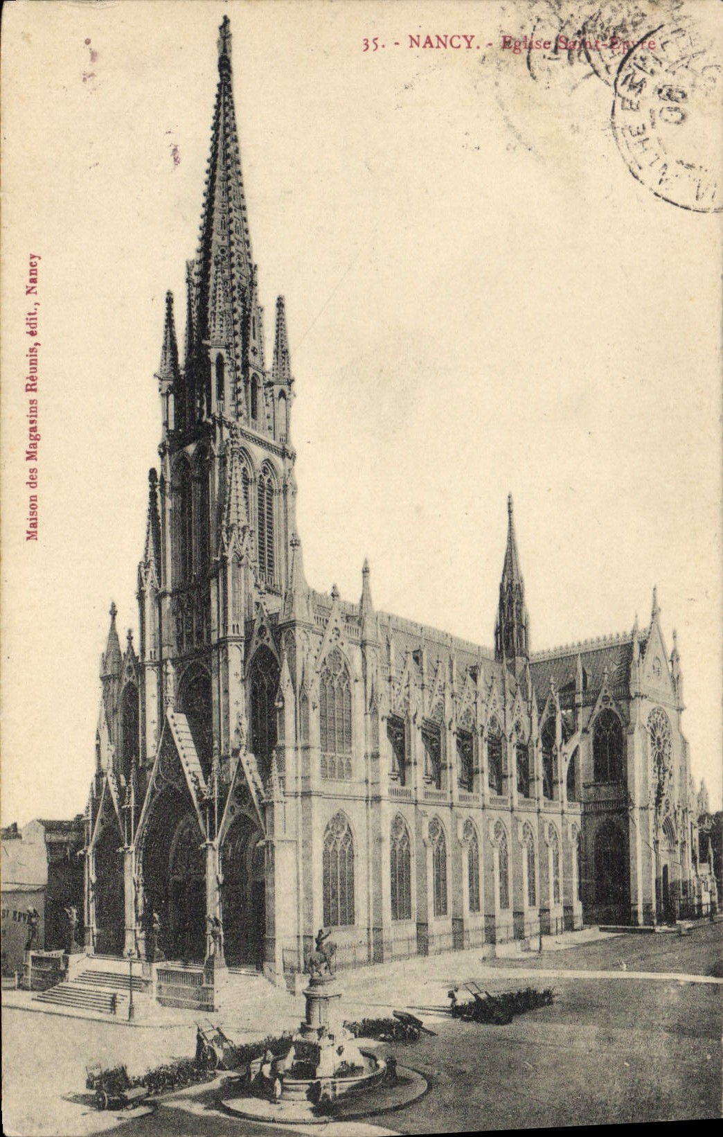 CPA Nancy Eglise Saint Epvre 