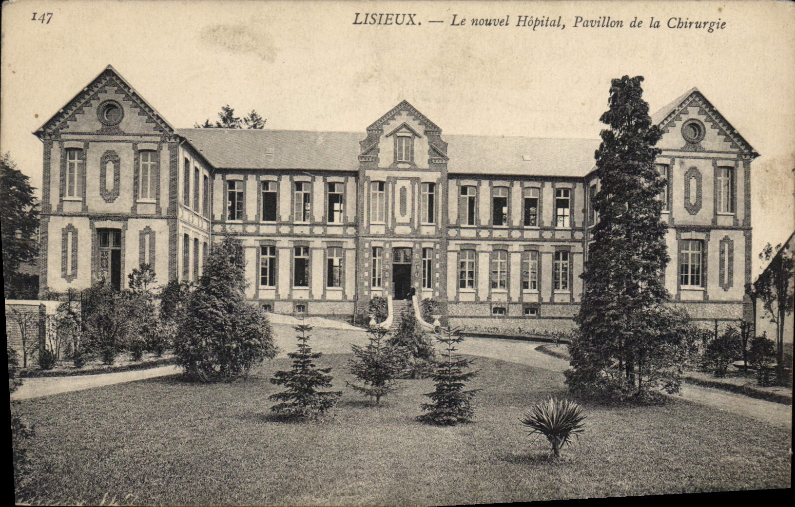 CPA Lisieux le nouvel hopital Pavillon de la Chirurgie 