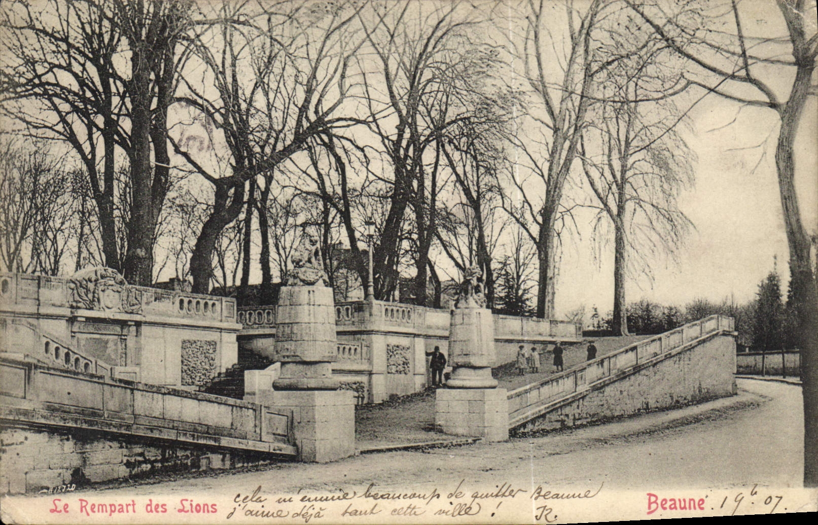 CPA Beaune le Rempart des Lions 