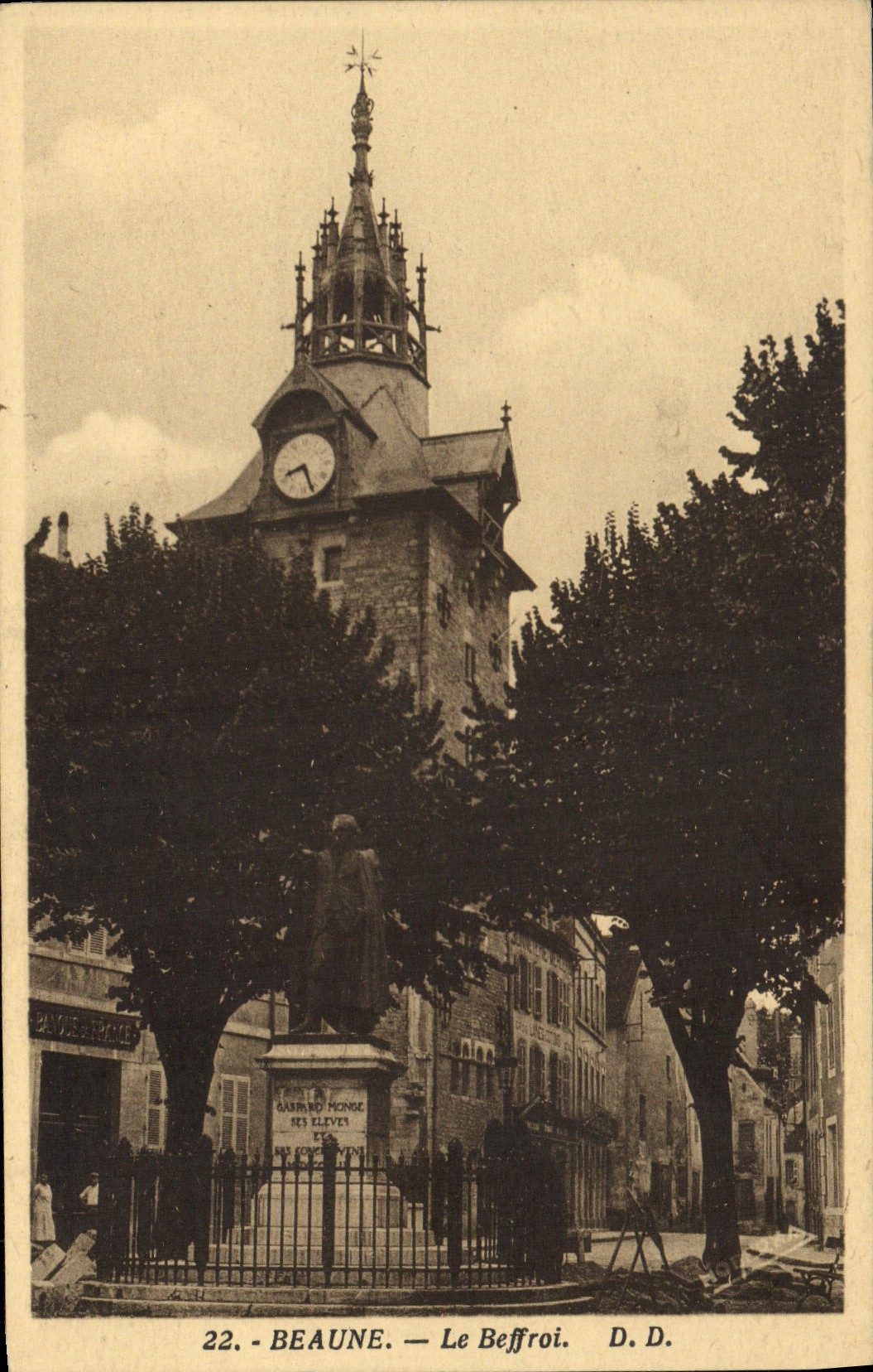 CPA Beaune le Beffroi 