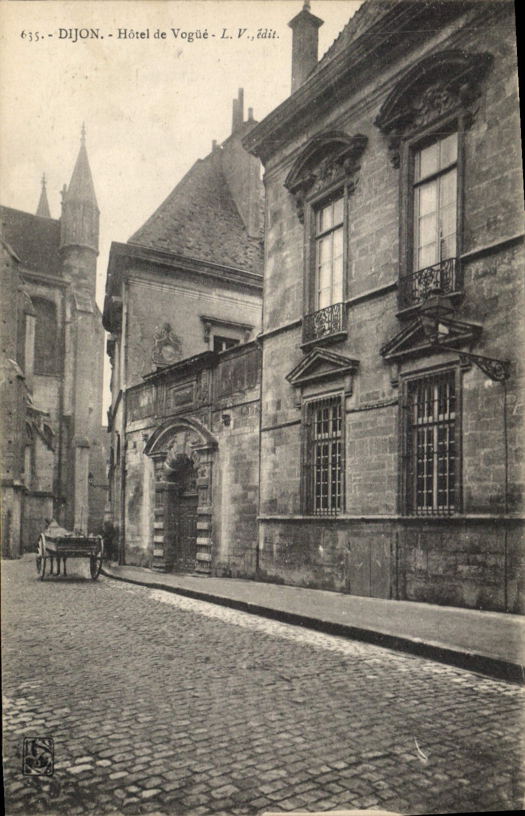 CPA Dijon hotel de vogue 