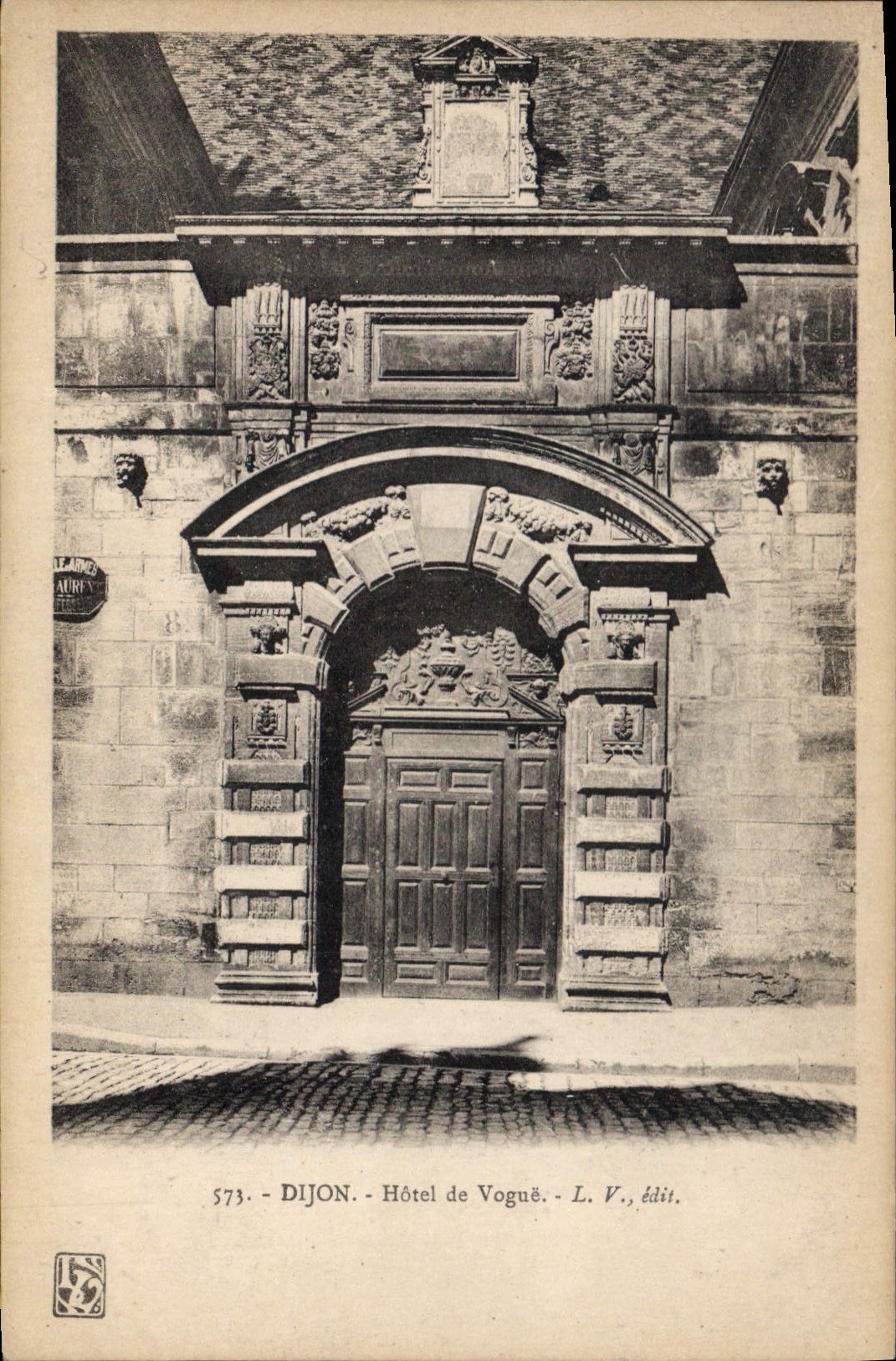 CPA Dijon hotel de Vogue 
