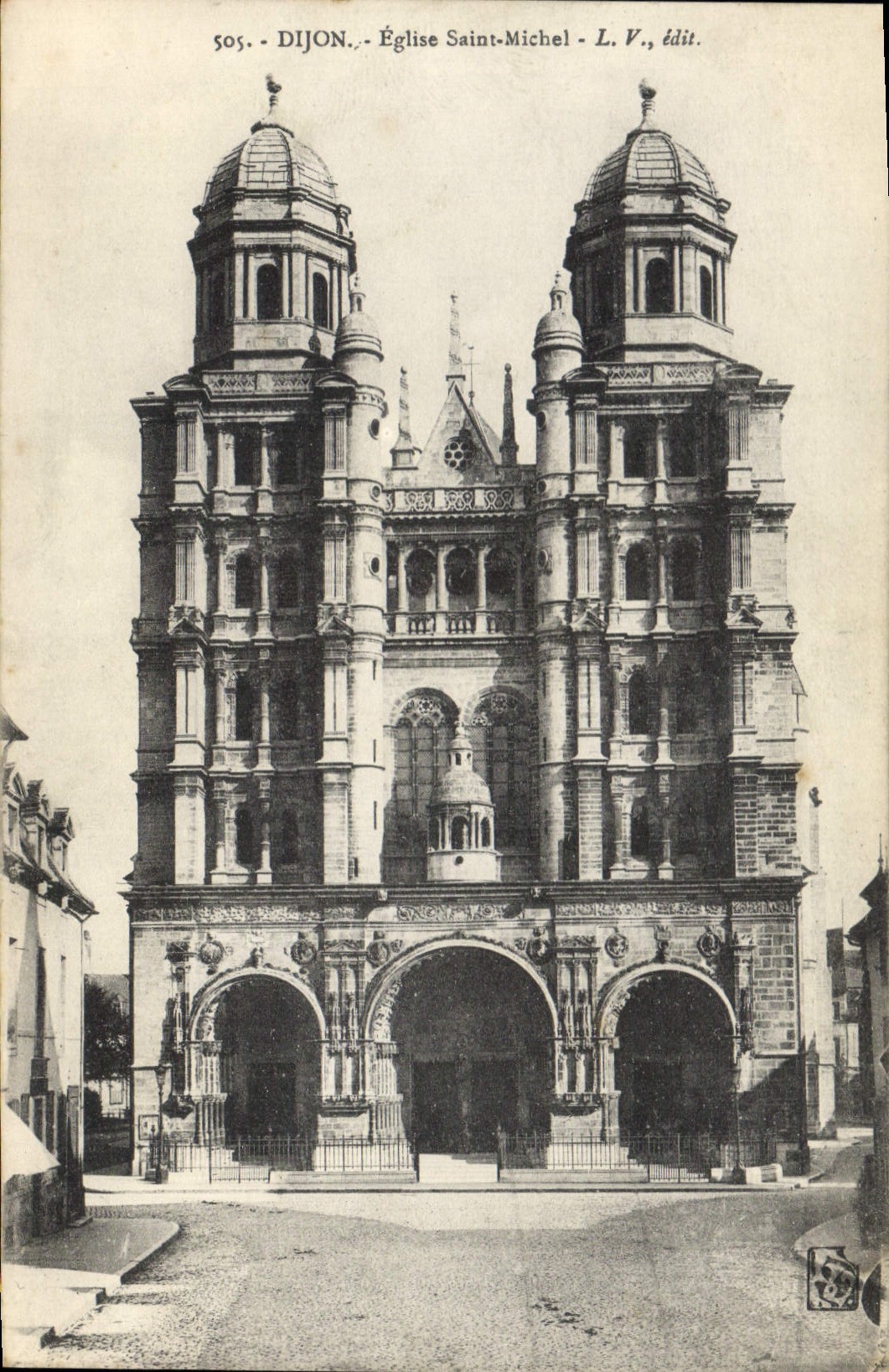CPA Dijon Eglise Saint Michel 