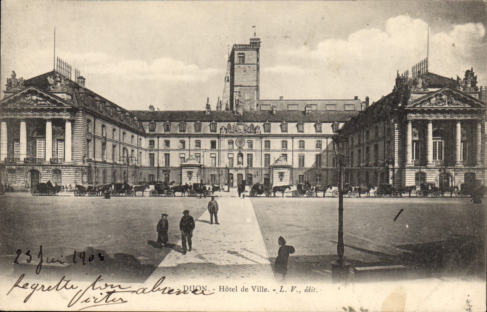 CPA Dijon Hotel de Ville 