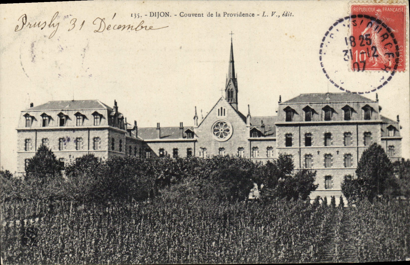 CPA Dijon Convent de la Providence 