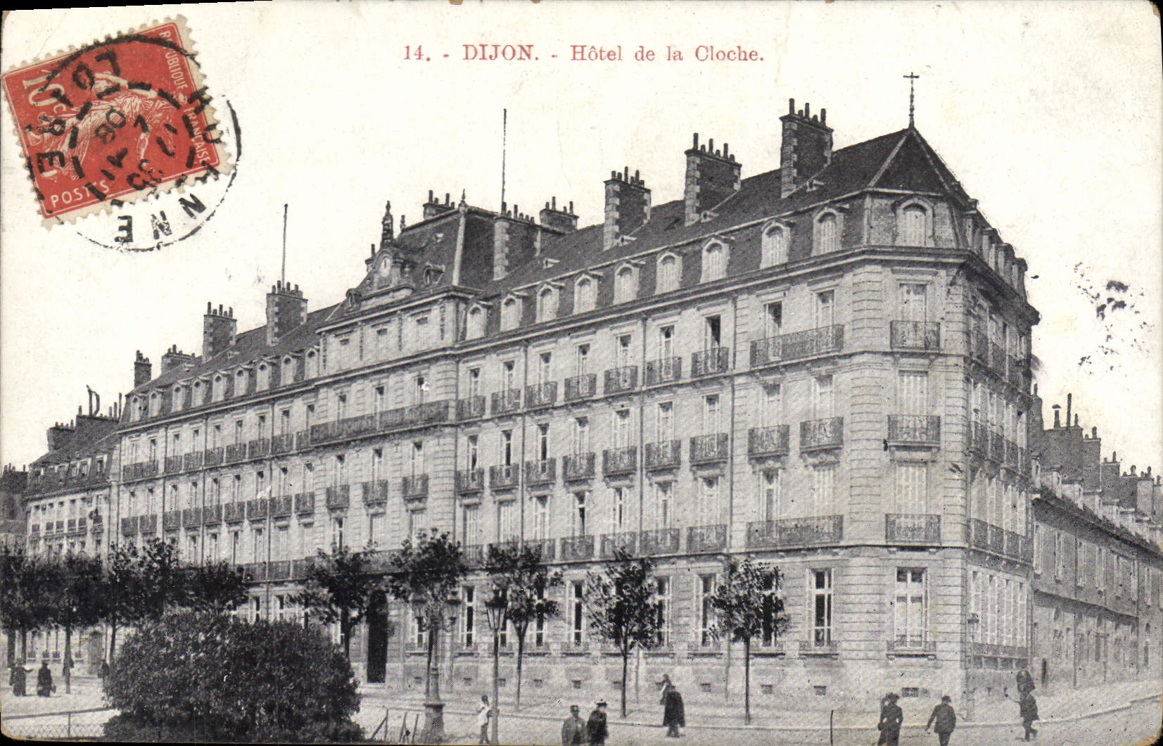 CPA Dijon Hotel de la Cloche 
