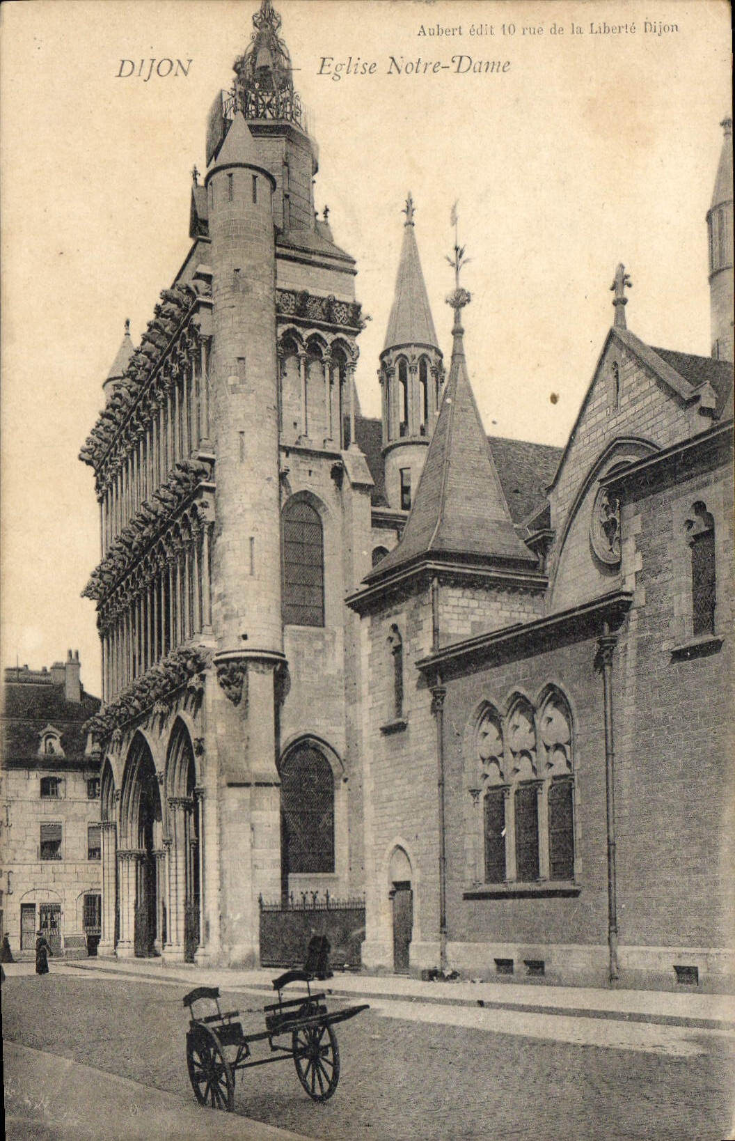 CPA Dijon Eglise Notre Dame 