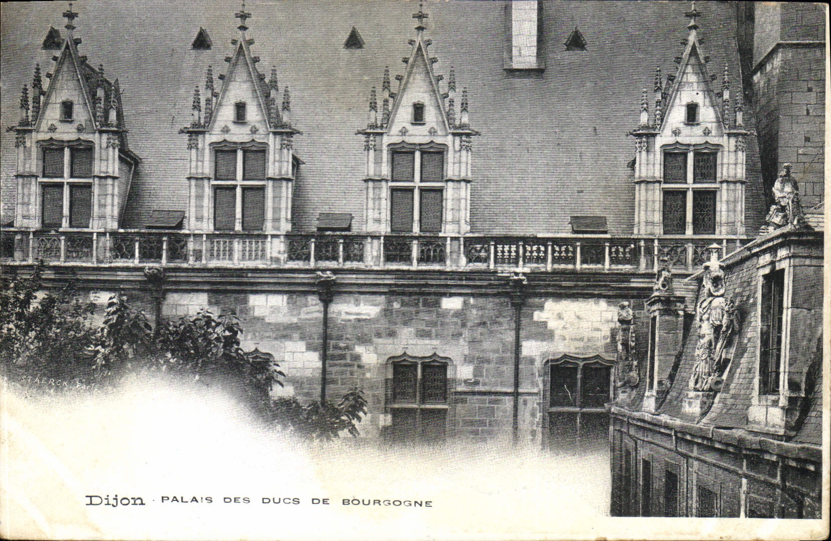 CPA Dijon Palais des Ducs de Bourgogne 