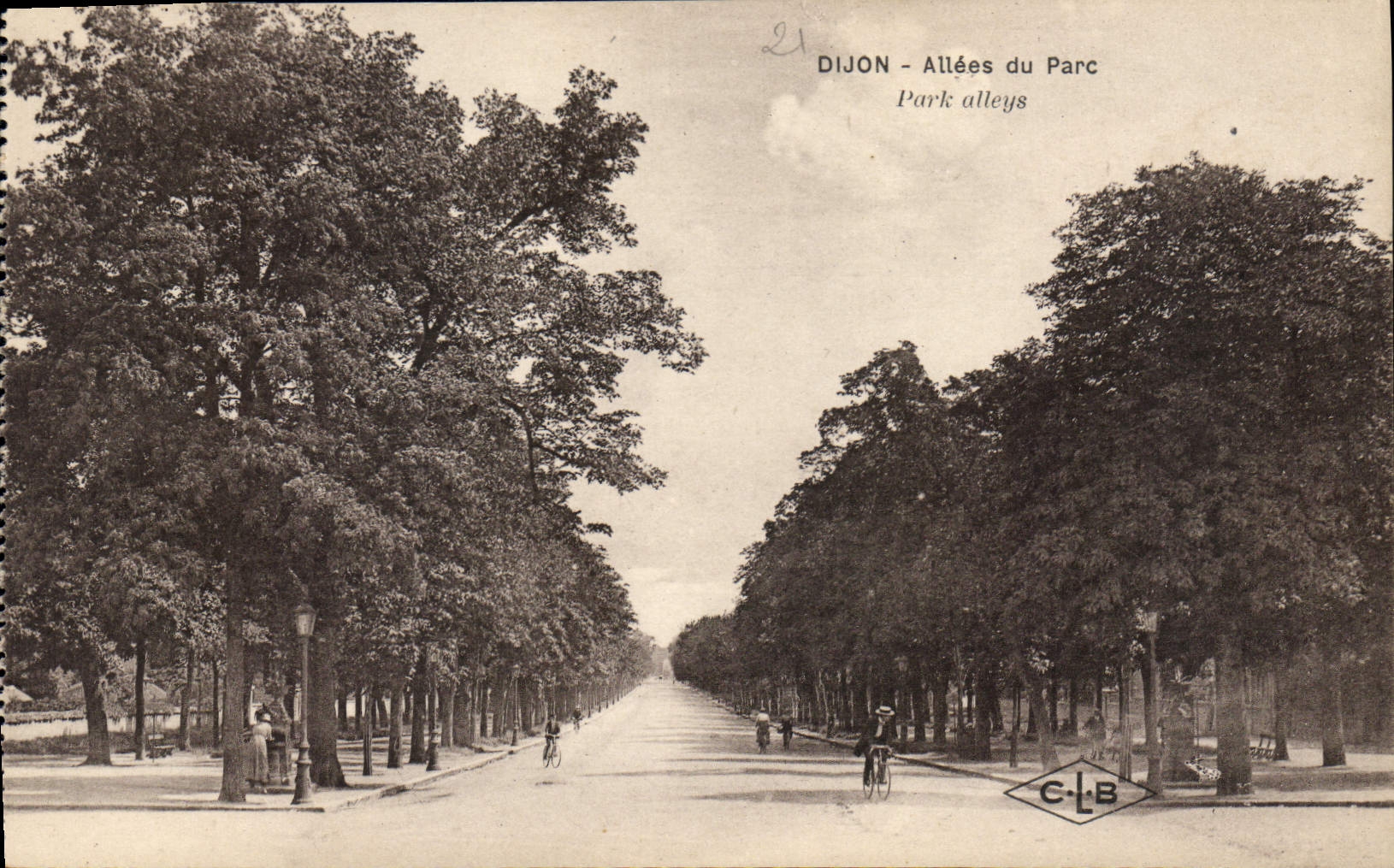 CPA Dijon Allees du Parc 