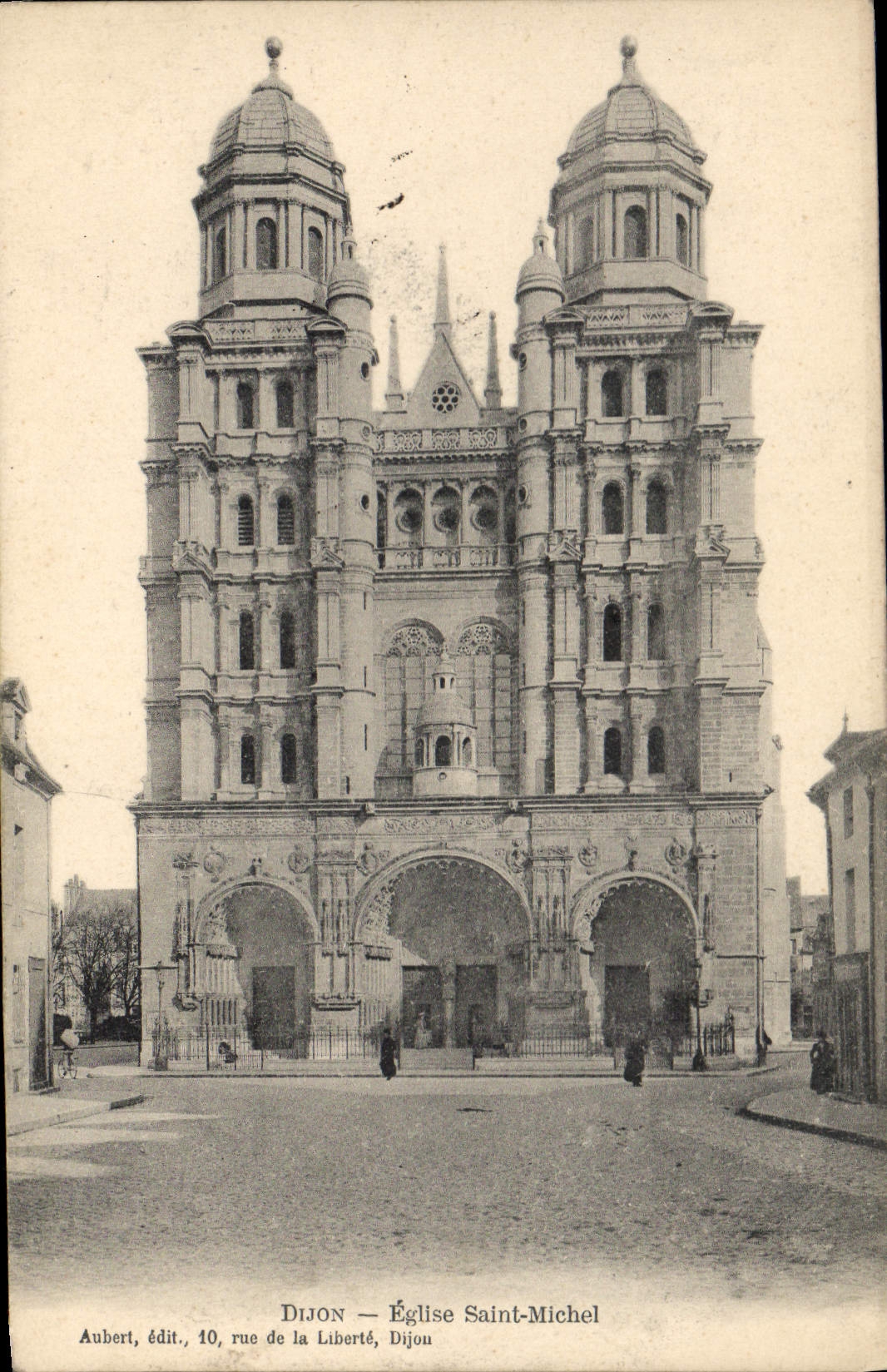 CPA Dijon Eglise Saint Michel 