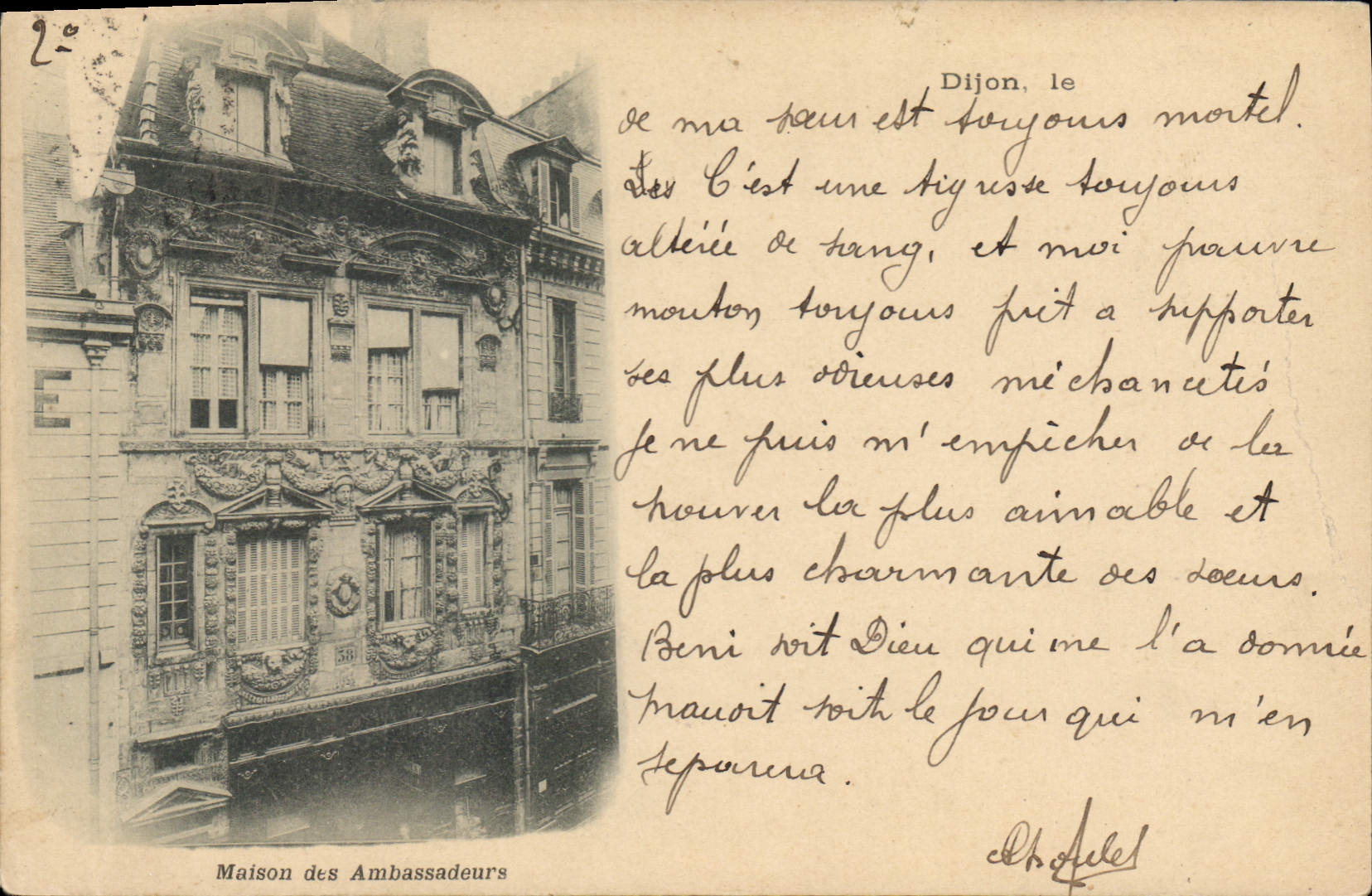 CPA Dijon le Maison des Ambassadeurs 