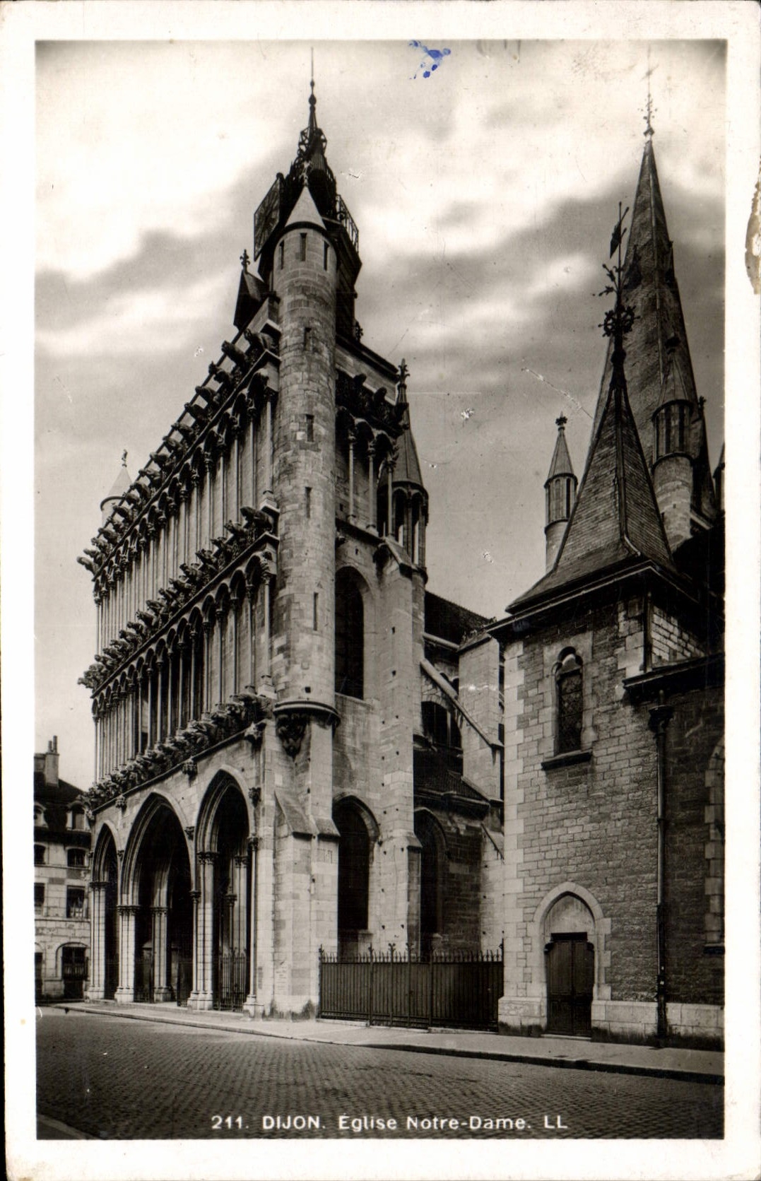 CPA Dijon Eglise Notre Dame 
