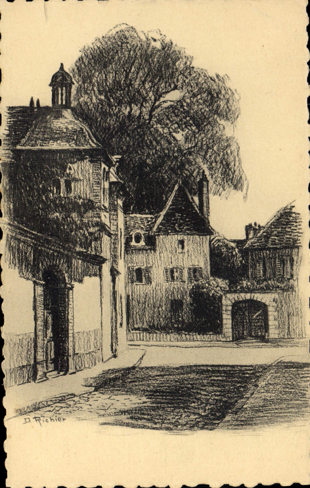CPA Dijon Rue de l'Ecole de Droit 