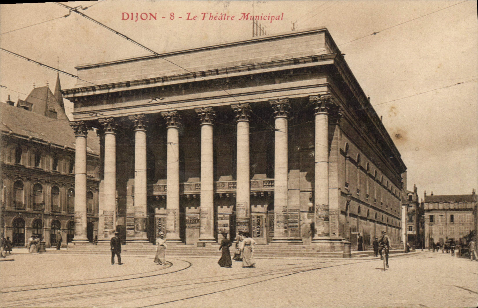 CPA Dijon Le Theatre Municipal 