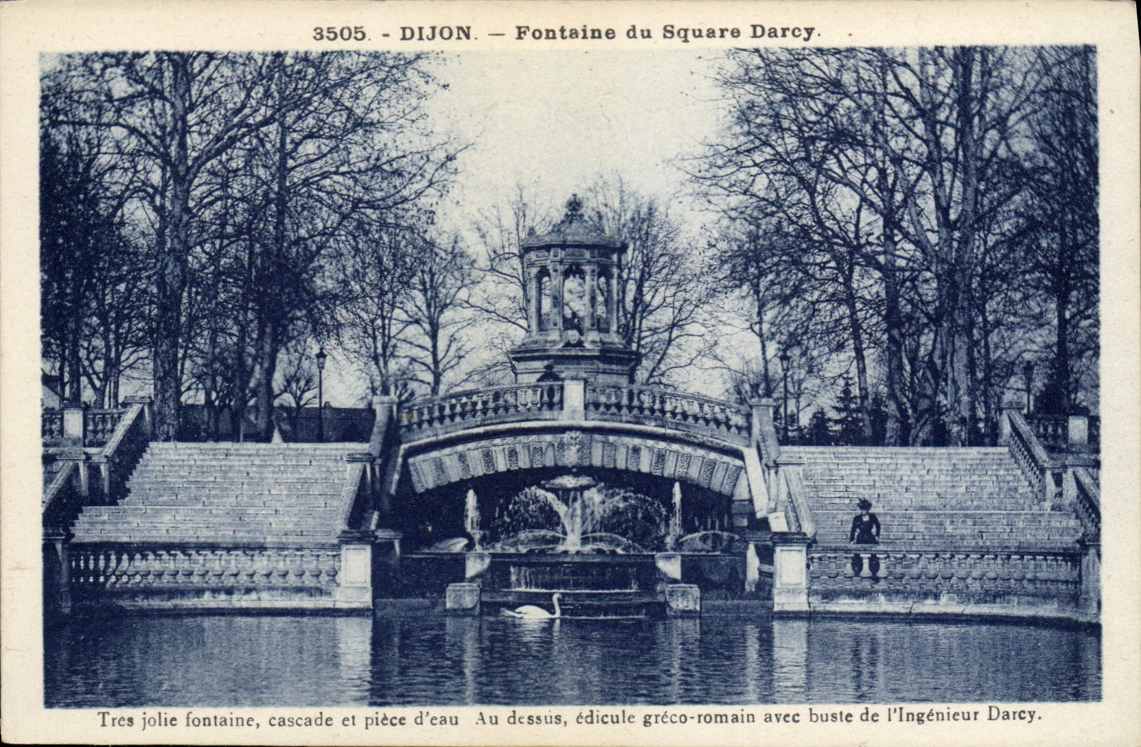 CPA Dijon Fontaine du Square Darcy 