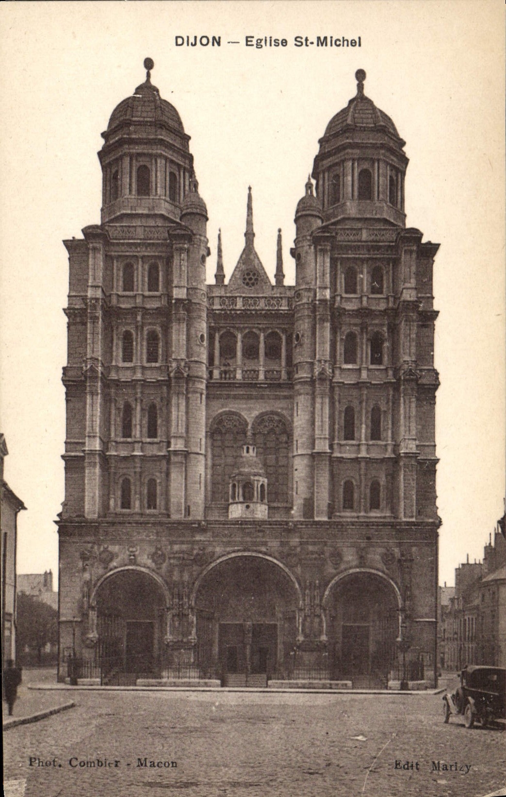 CPA Dijon Eglise St Michel 