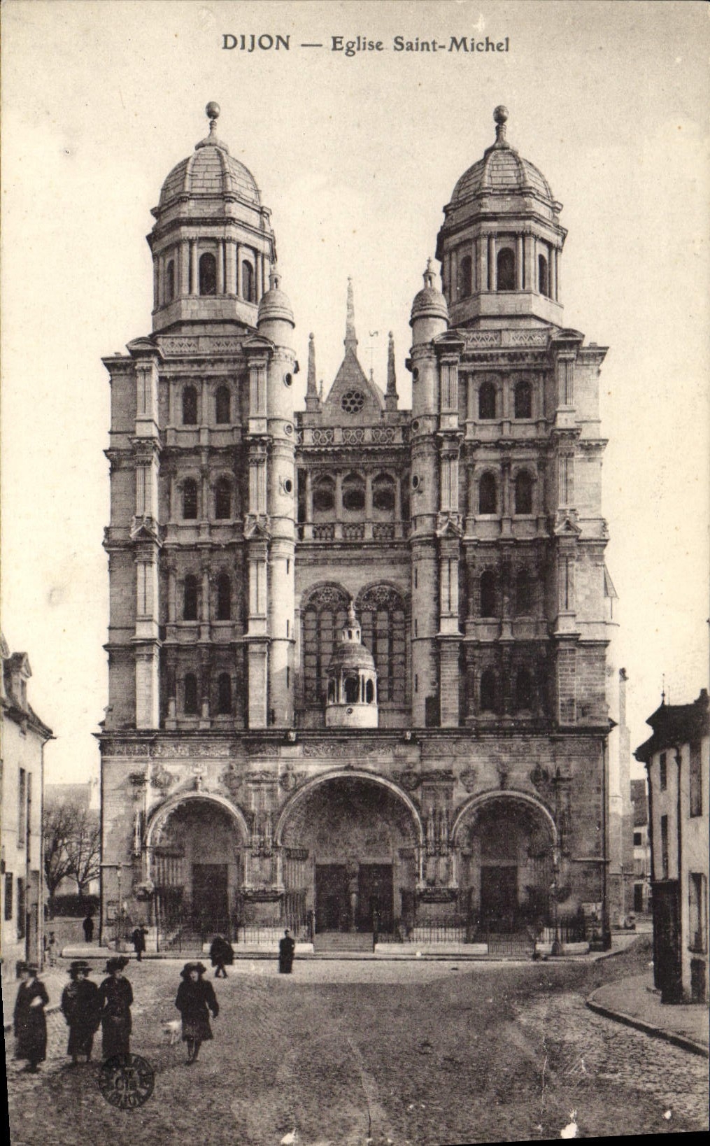 CPA Dijon Eglise Saint Michel 