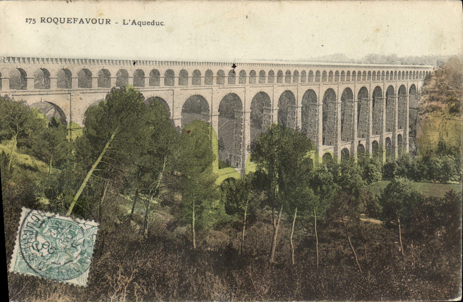 CPA Roquefavour l'Aqueduc 