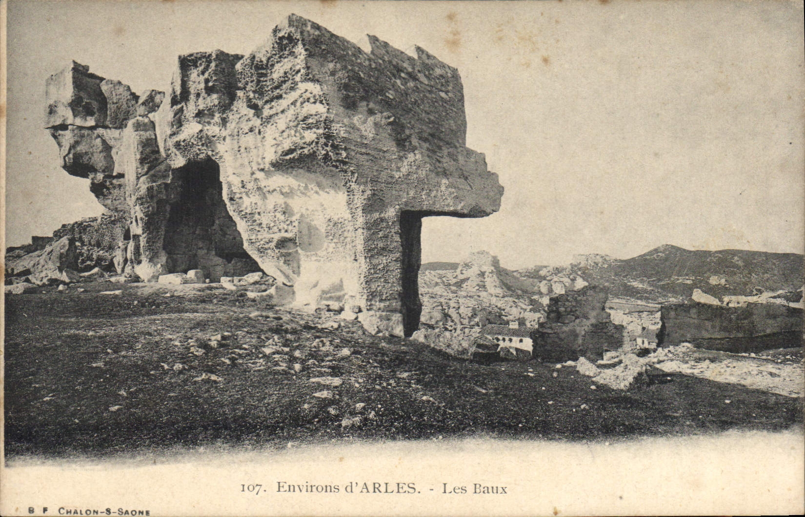 CPA Environs d'Arles Les Baux 