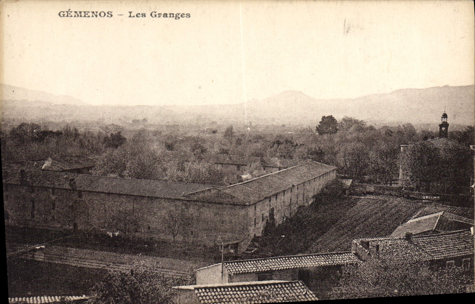 CPA Gemenos Les Grandes 