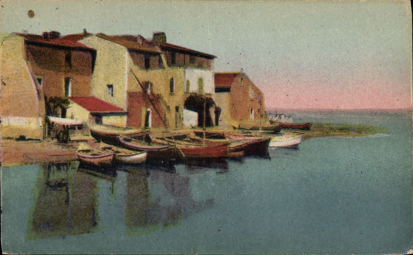 CPA Martigues La Venice Provencale L'ancien Coin des Peintres 