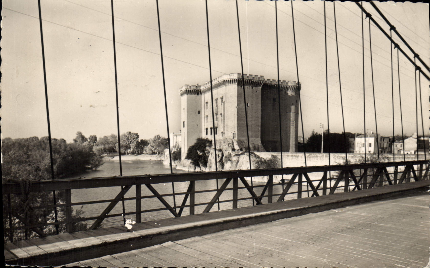 CPA Tarascon B du Rh Centre de Selection Chateau Medieval du Roi Rene