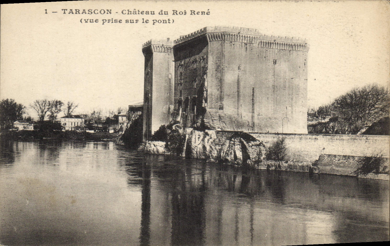 CPA Tarascon Chateau du Roi Ren 