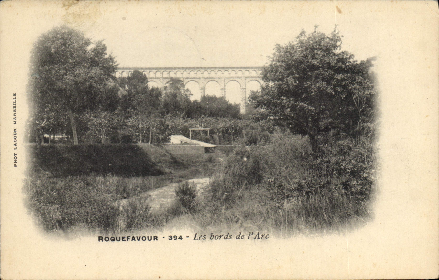 CPA Roquefavour Les Bords de l'Arc 