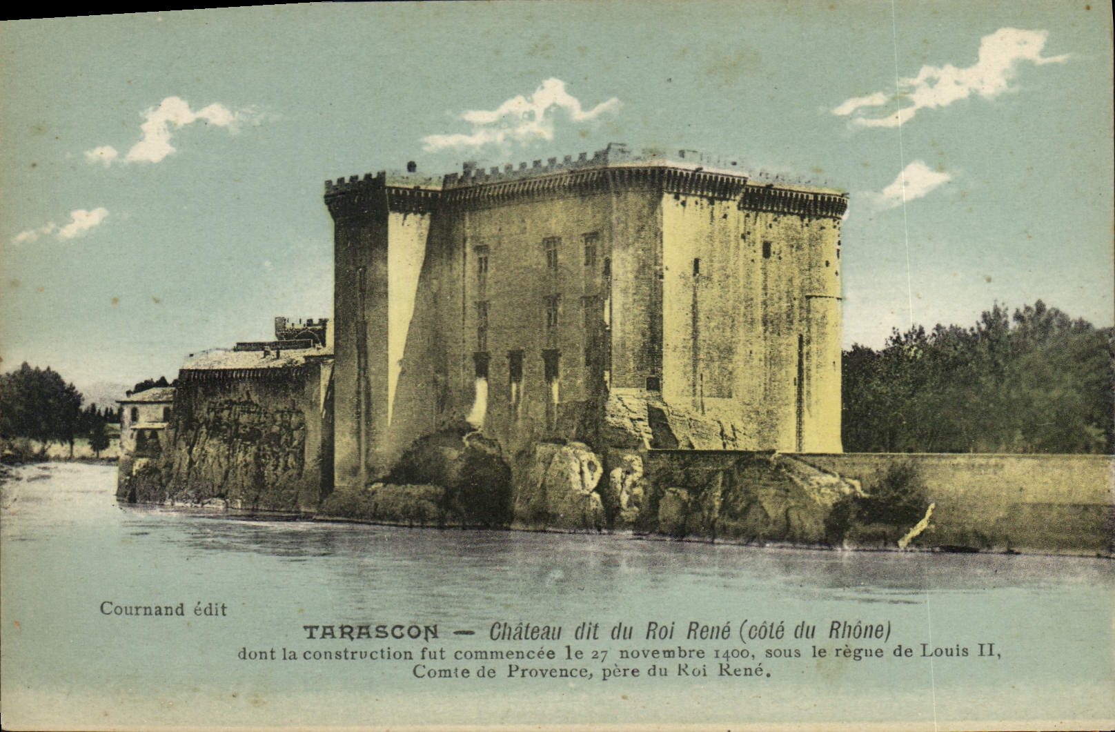 CPA Tarascon Chateau du Roi Rene 
