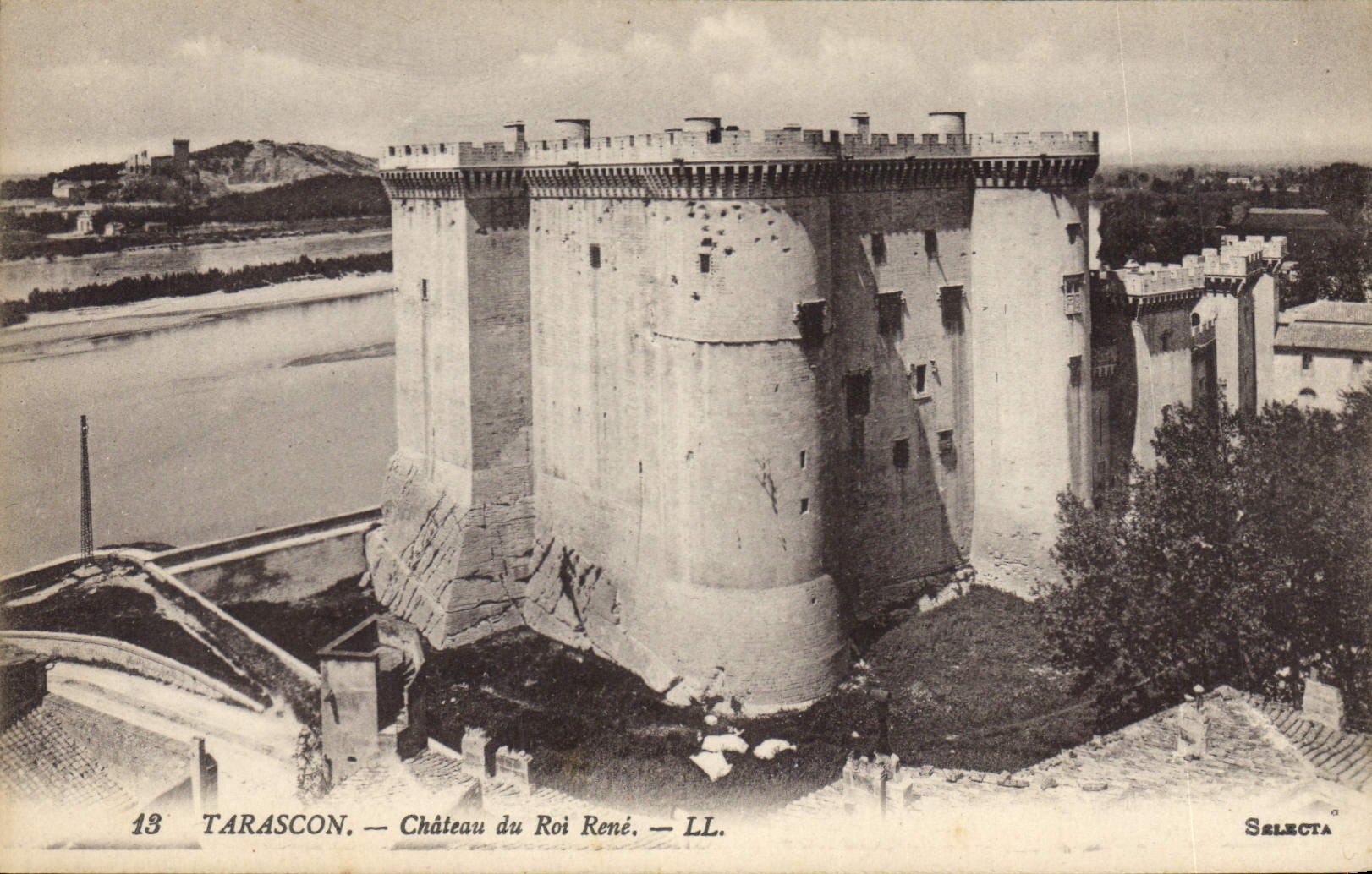 CPA Tarascon Chateau du Roi Rene 