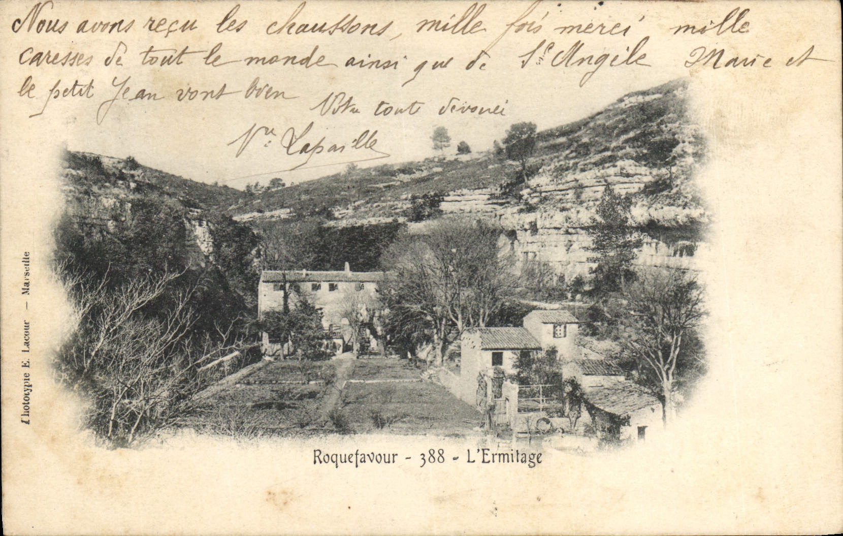 CPA Roquefavour L'Hermitage