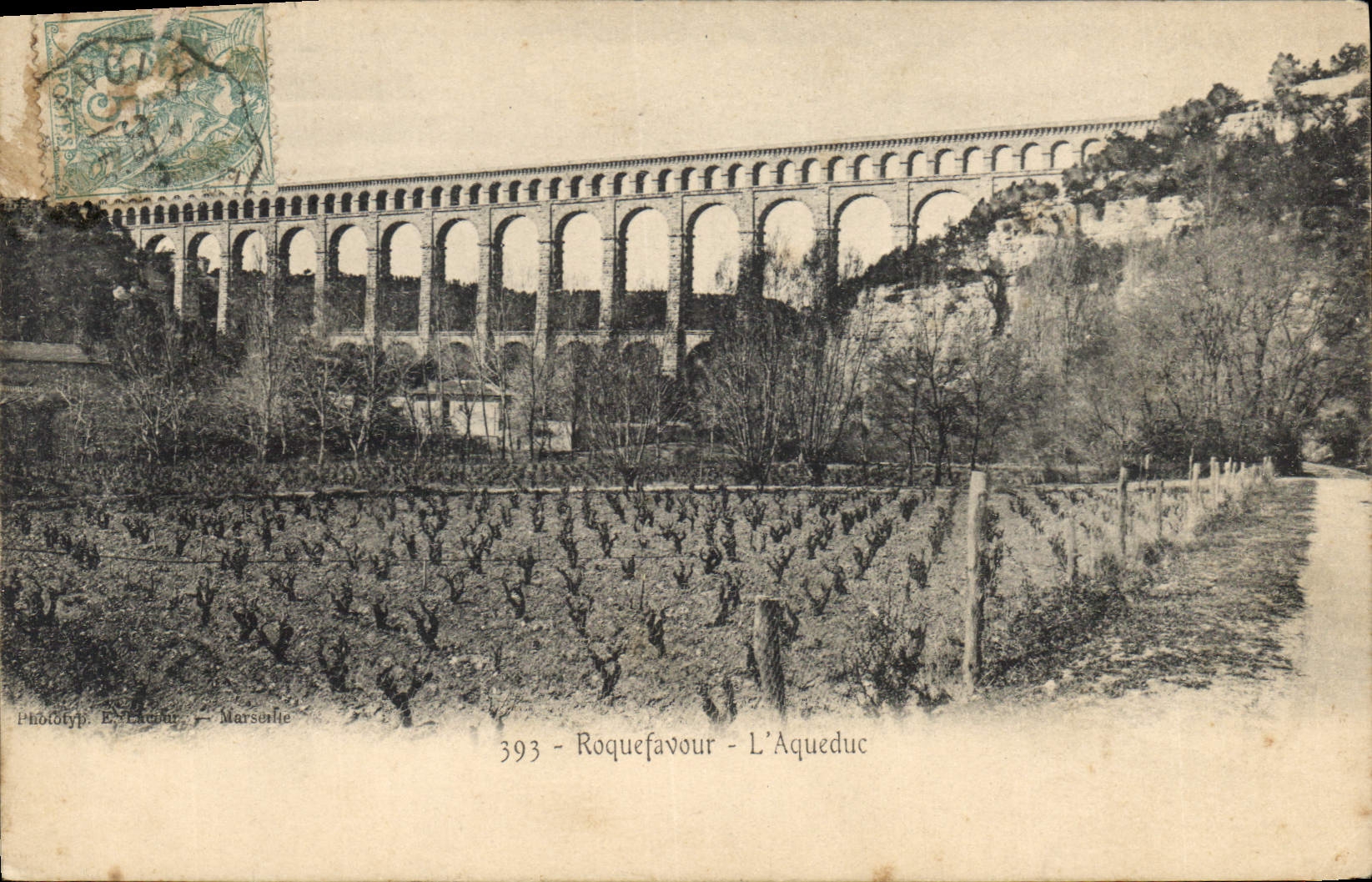 CPA Roquefavour L'Aqueduc
