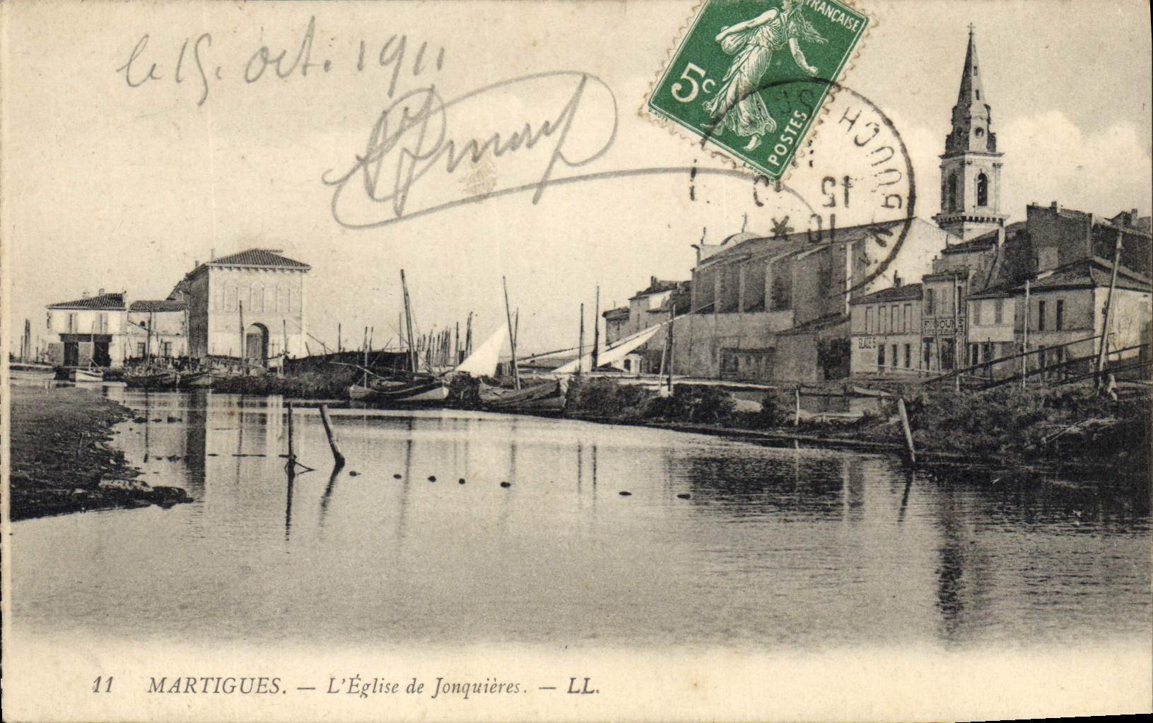 CPA Martigues L'Eglise de Jonquieres