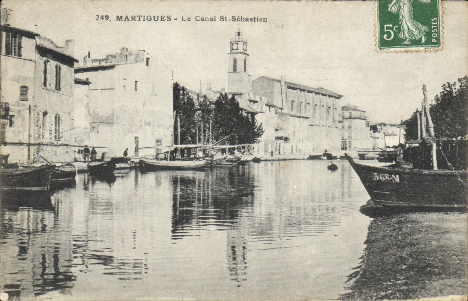 CPA Martigues Le Canal St Sebastien