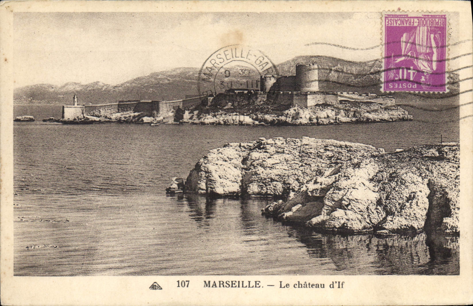 CPA Marseille Le Chateau d'If
