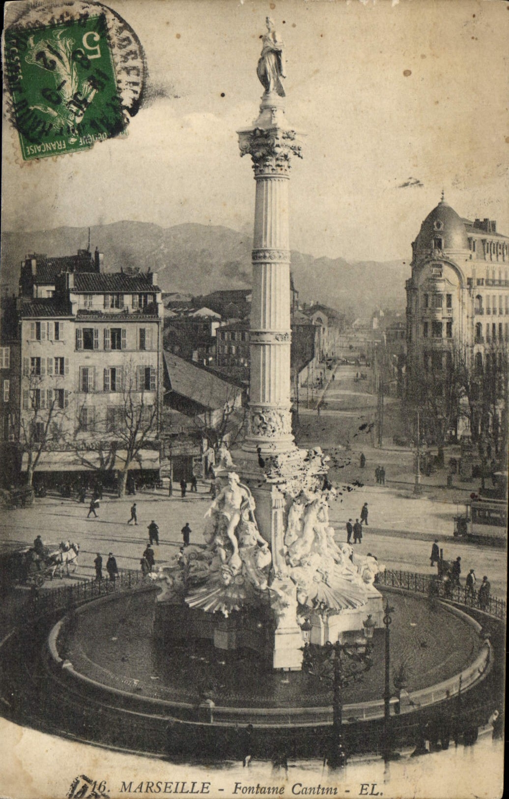 CPA Marseille Fontame Cantini