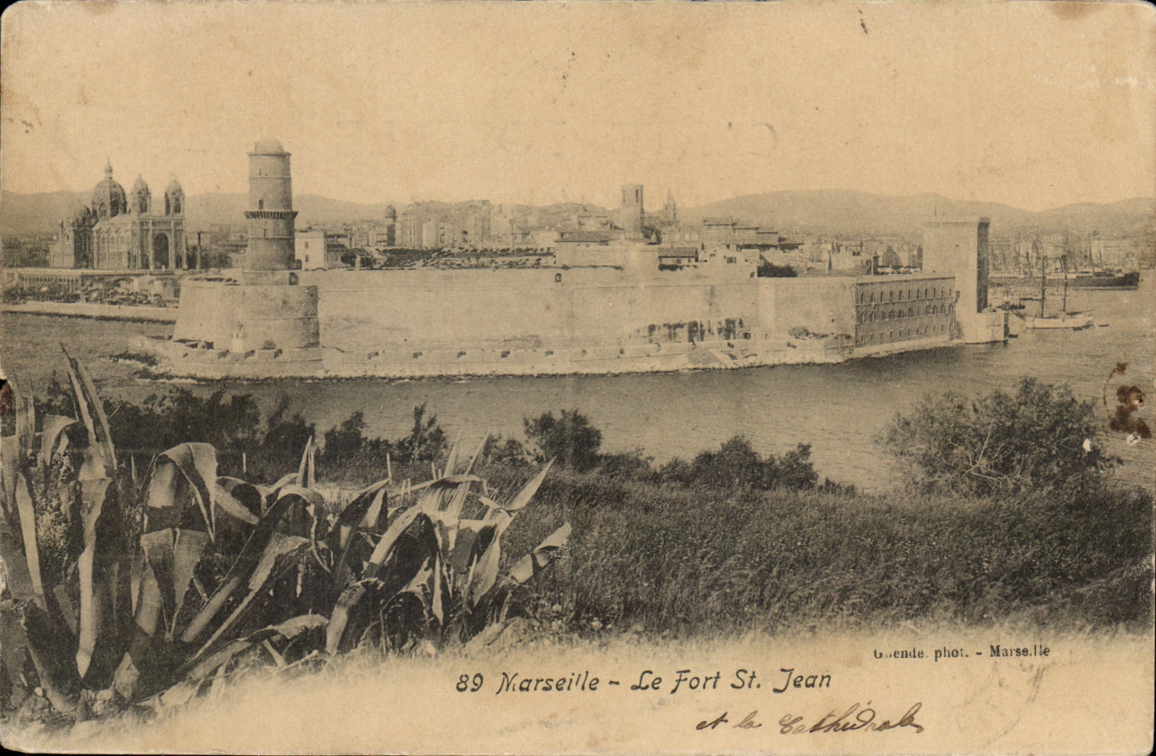 CPA Marseille Le Fort St Jean