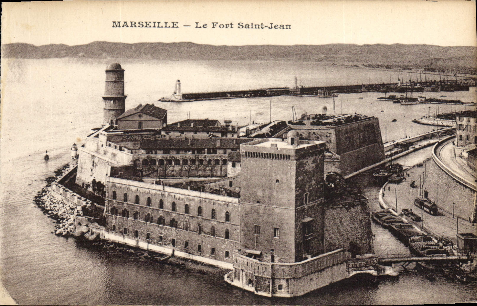 CPA Marseille Le Fort Saint Jean