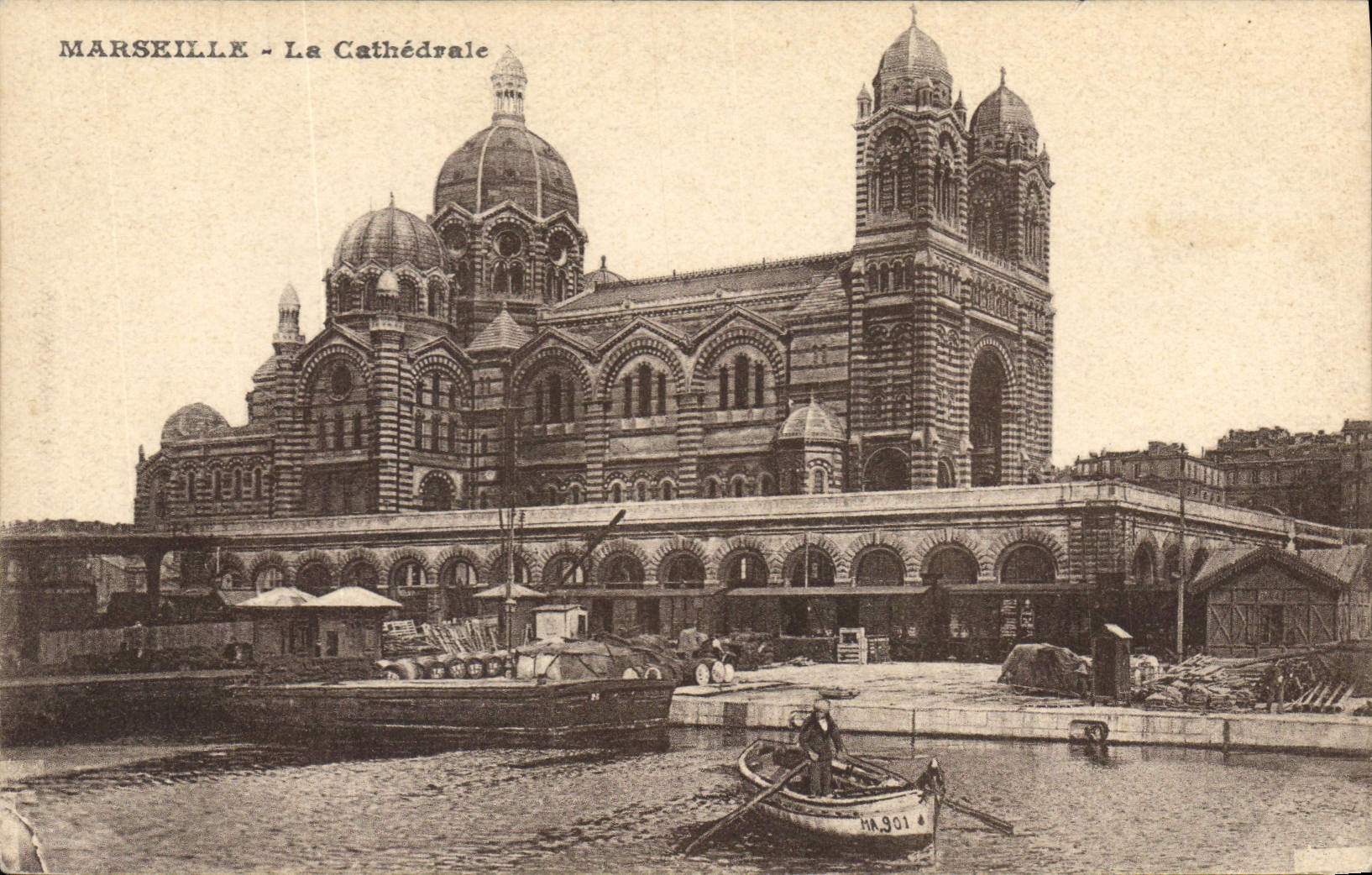 CPA Marseille La Cathedrale