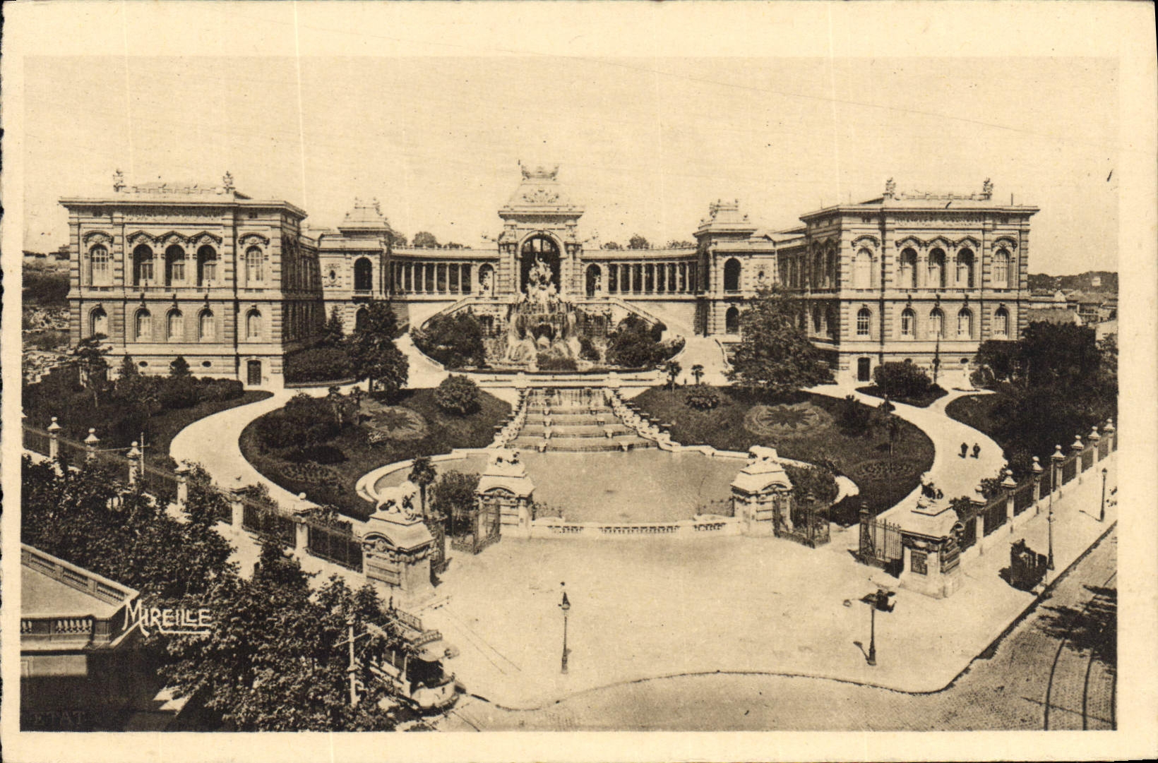 CPA Marseille Le Palais Longchamp