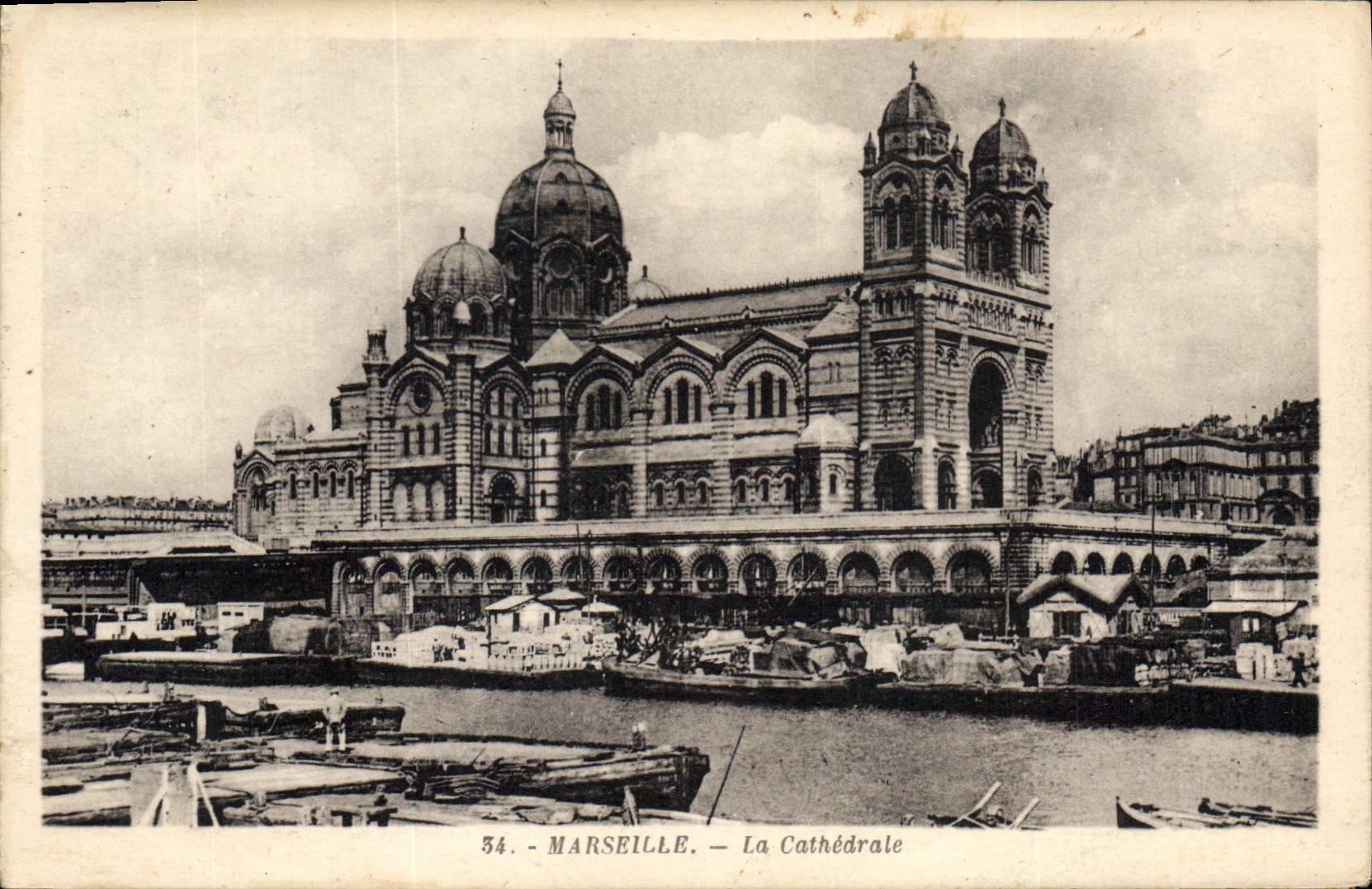 CPA Marseille La Cathedrale