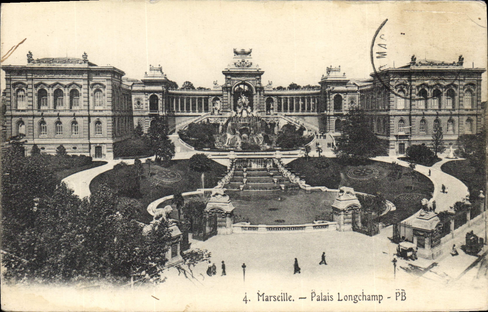 CPA Marseille Palais Longchamp