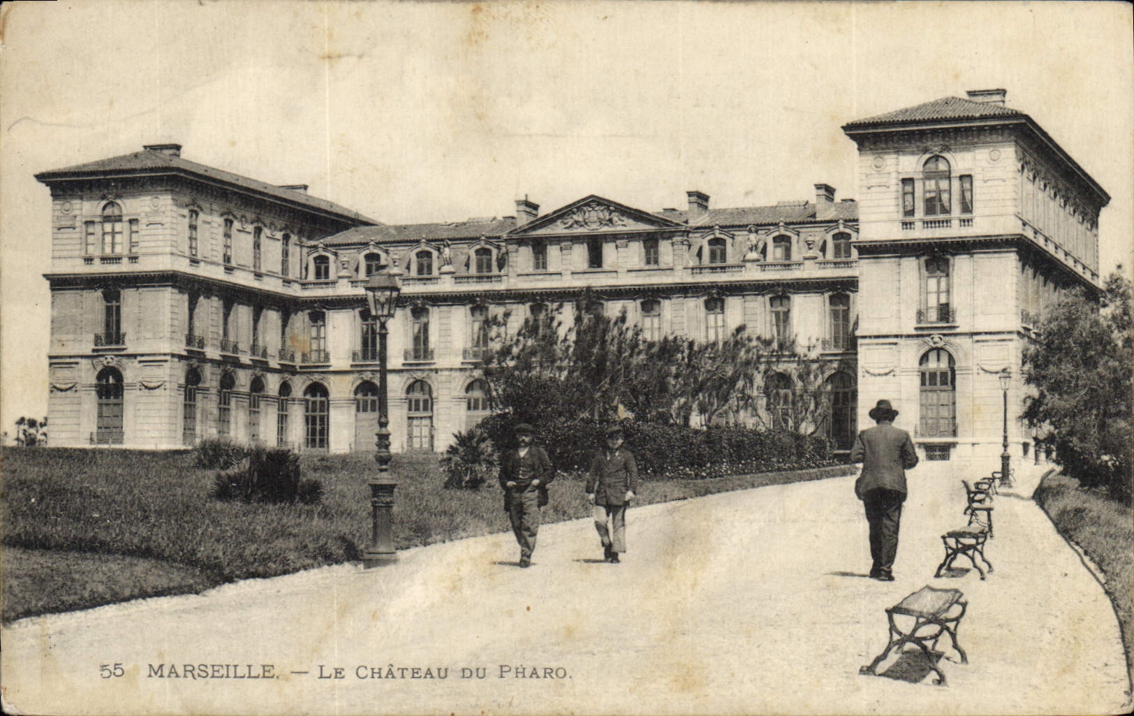 CPA Marseille Le Chateau du Pharo
