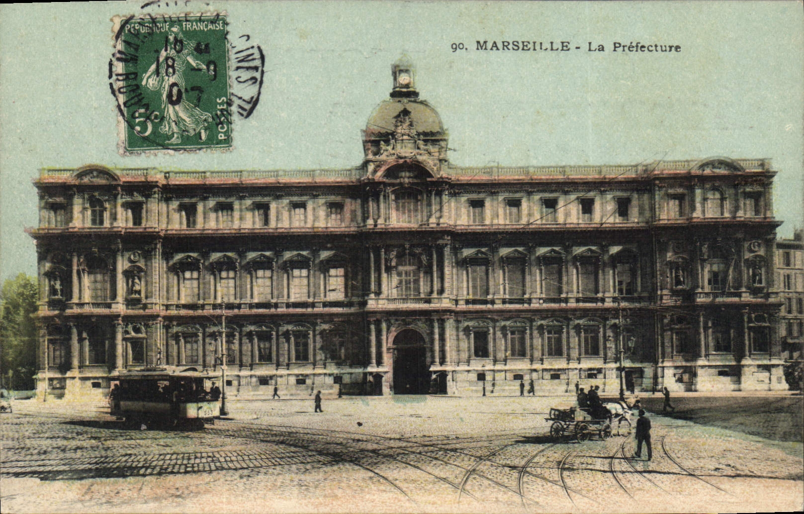 CPA Marseille La Prefecture