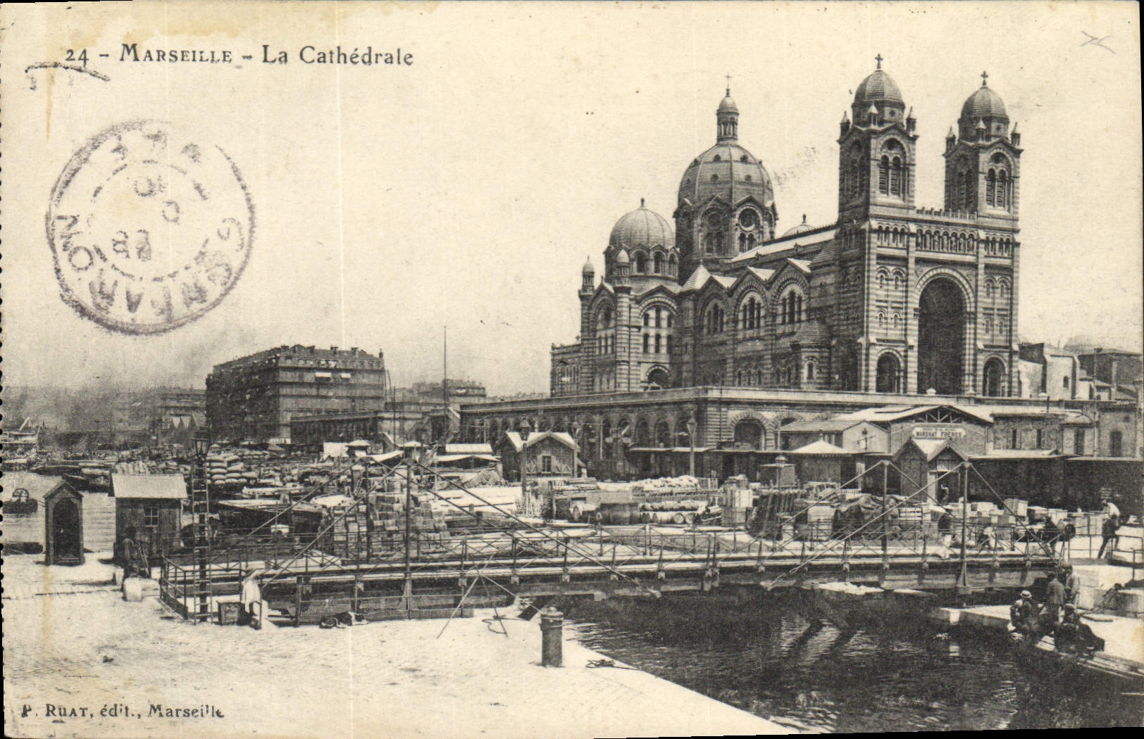 CPA Marseille La Cathedrale