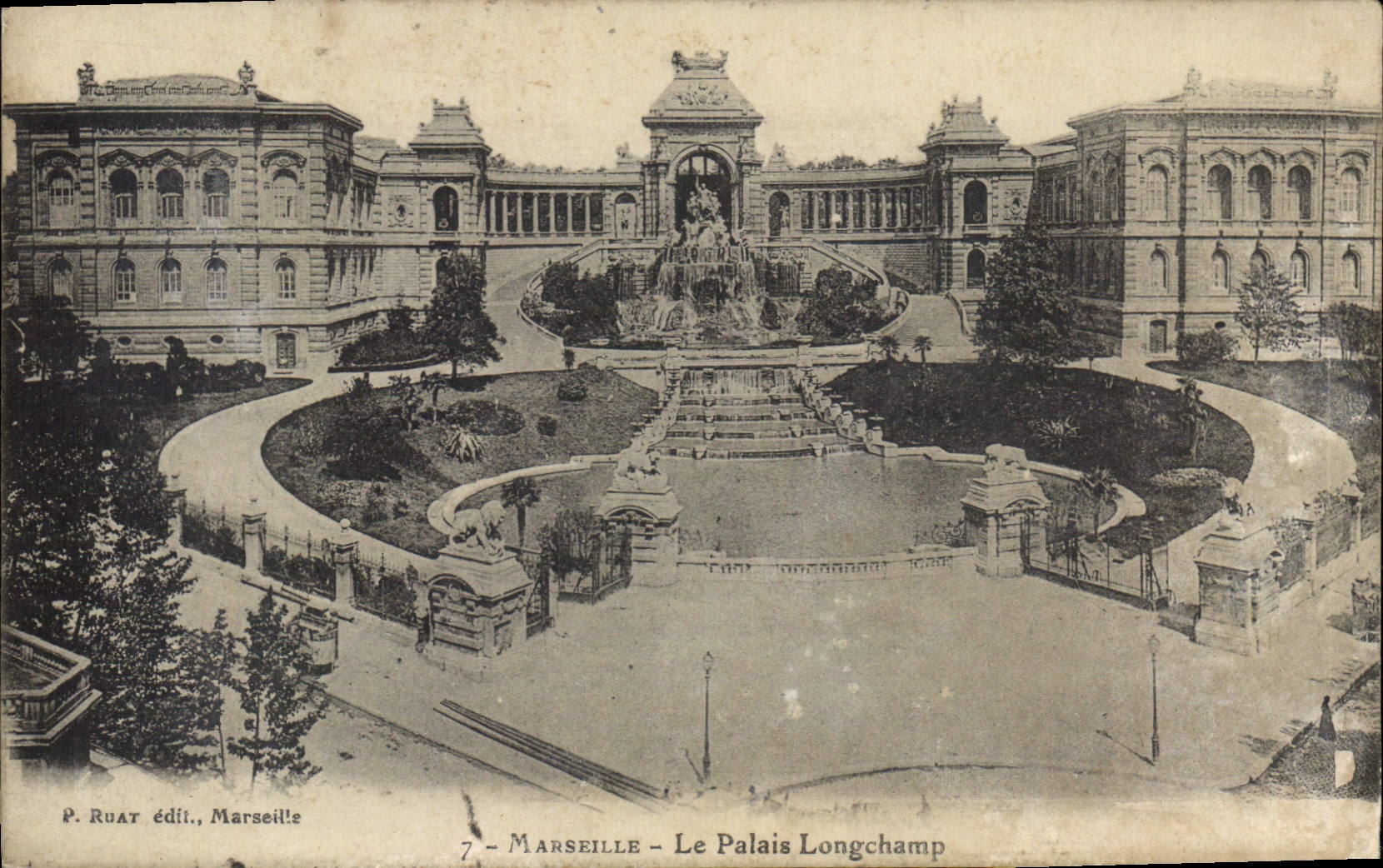 CPA Marseille Palais Longchamp
