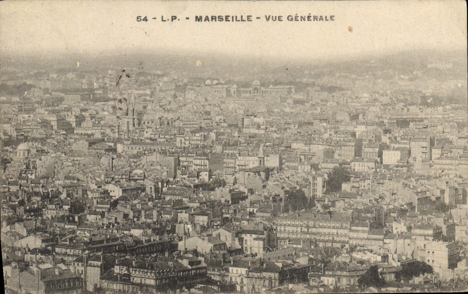 CPA Marseille Vue generale